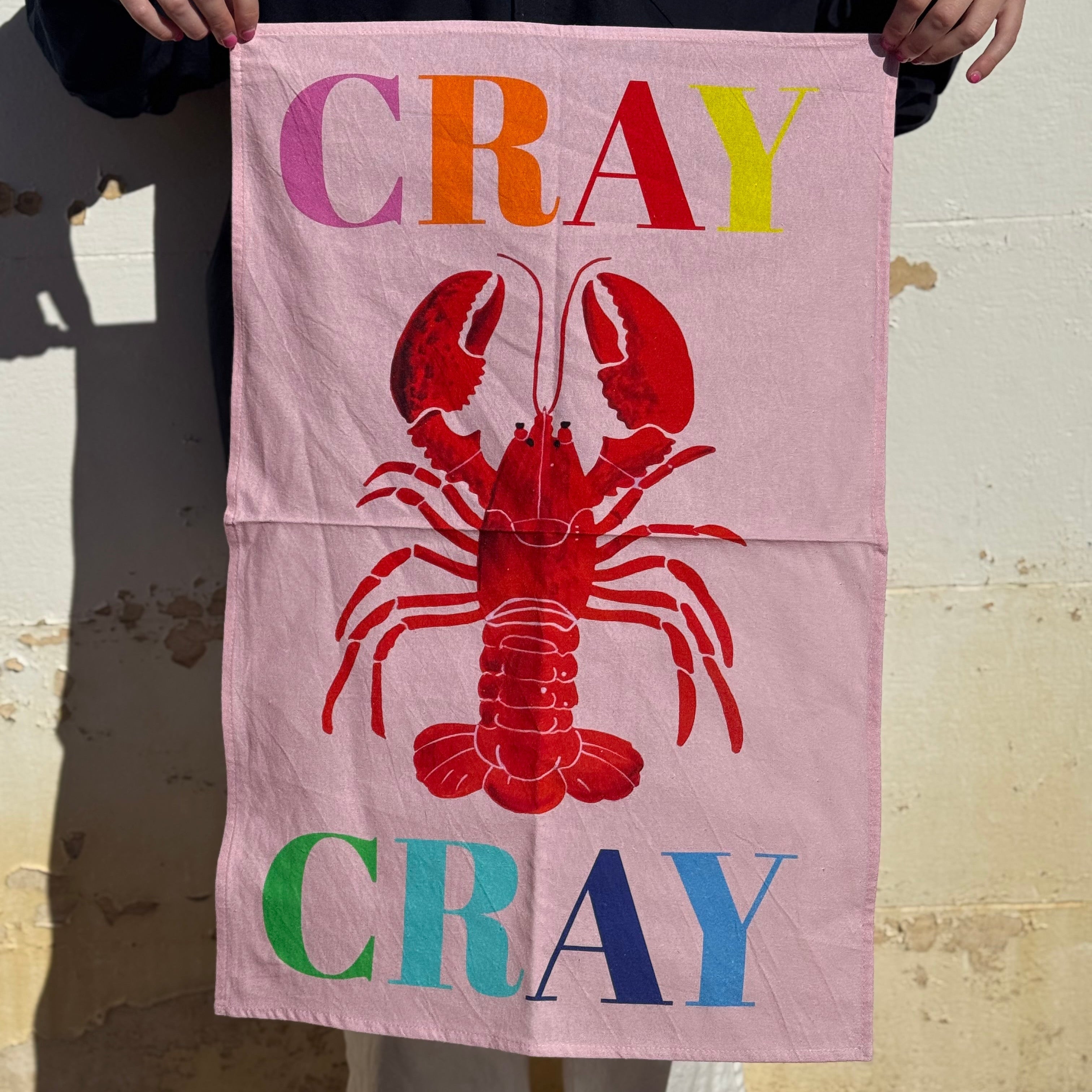 Cray Cray Tea Towel