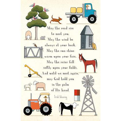 RTD Greeting Card - Mixed Farming Blessings