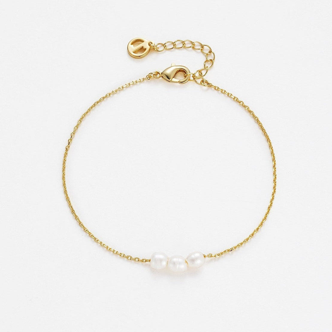 Mini Pearl Bracelet - in Silver & Gold