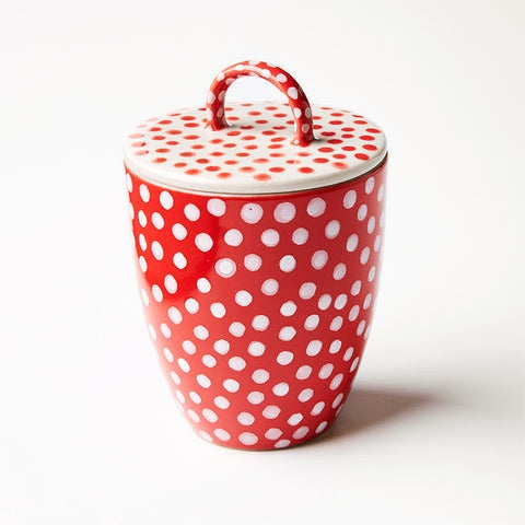JONES & CO CHINO SUGAR BOWL RED