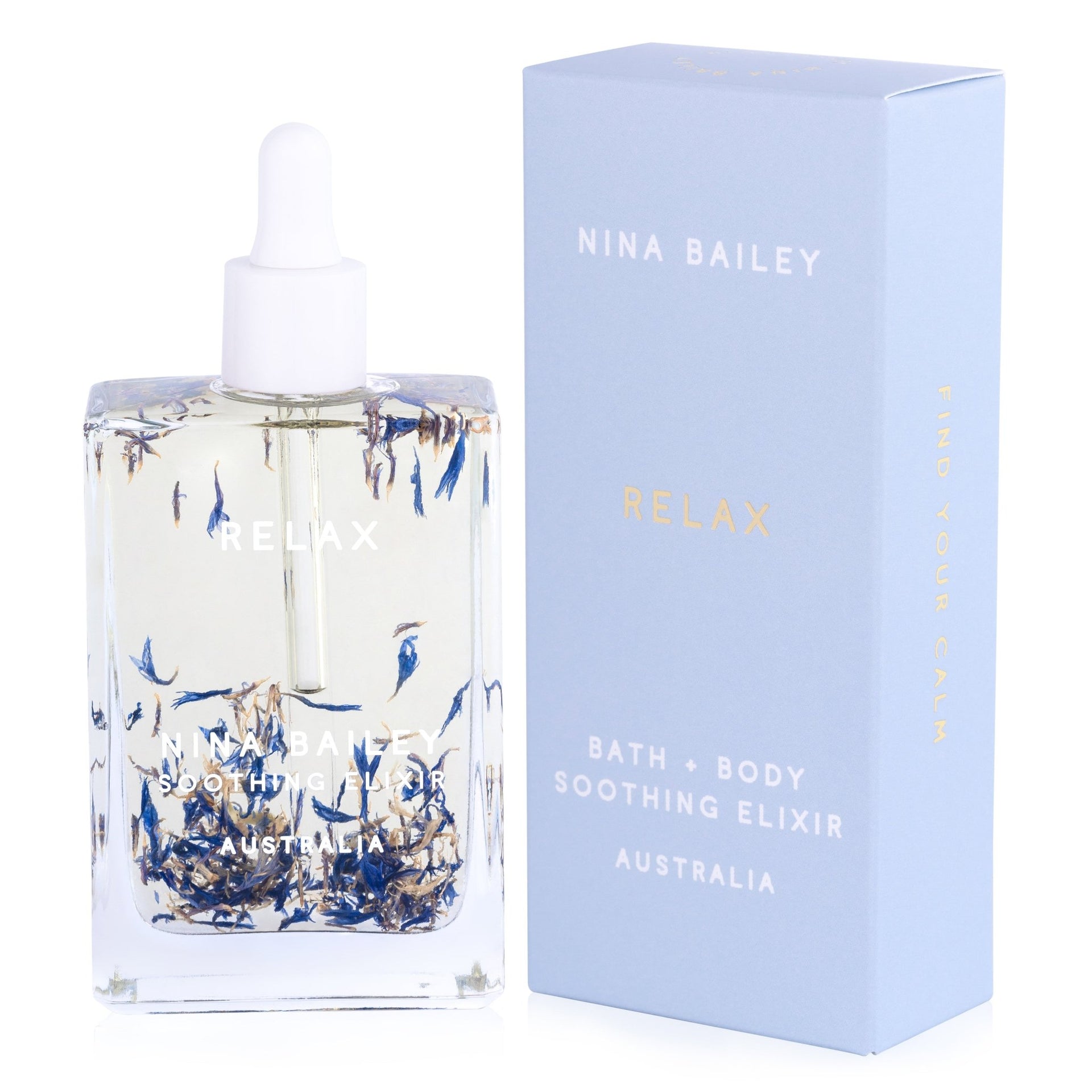 N I N A B A I L E Y RELAX LUXURY BATH AND BODY OIL