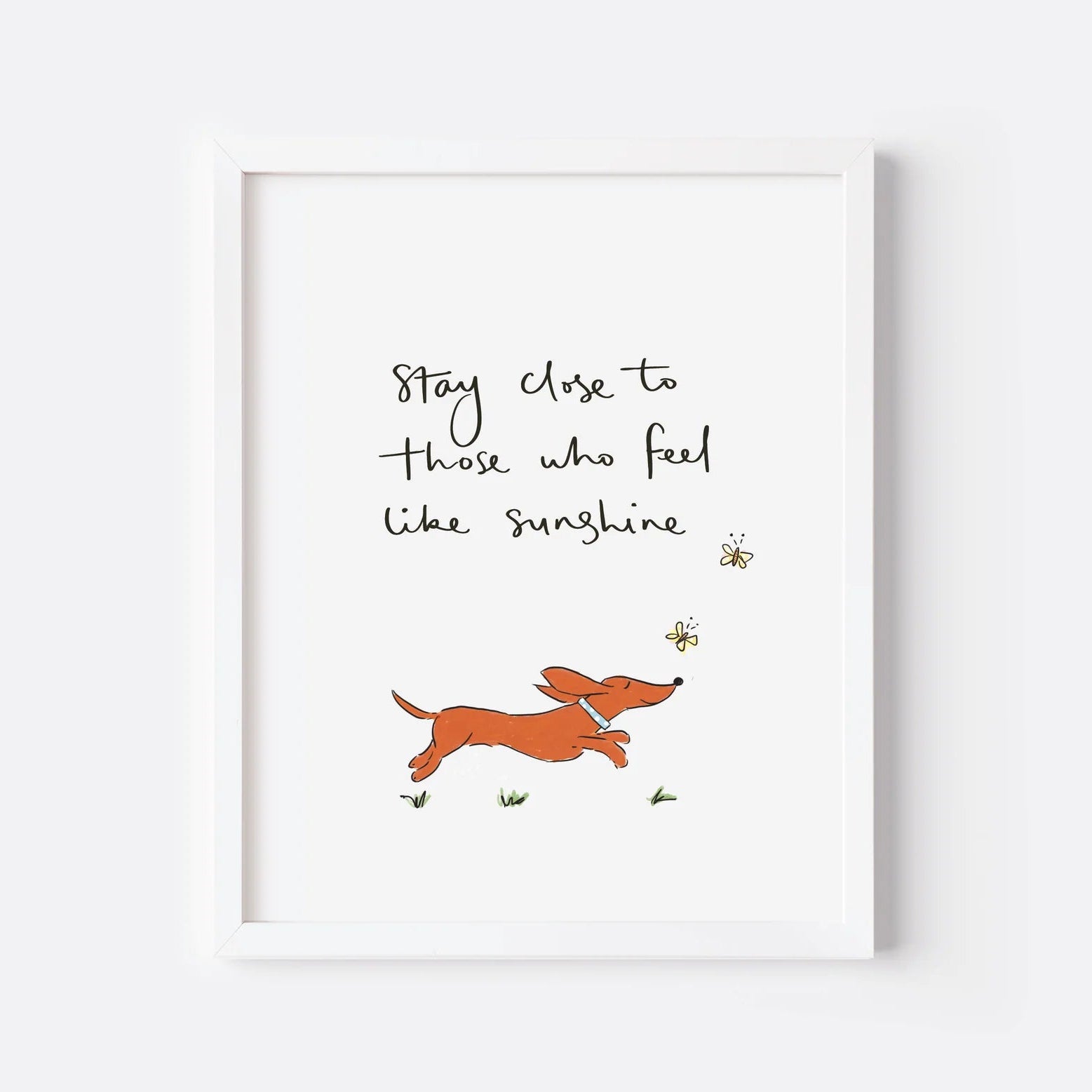 Sunshine Dog Print