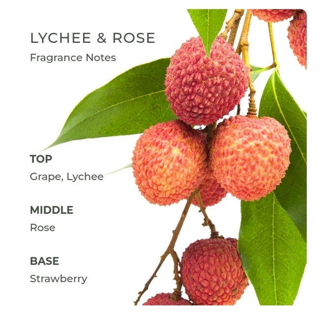 CIRCA Lychee & Rose Soy Candle - 300g
