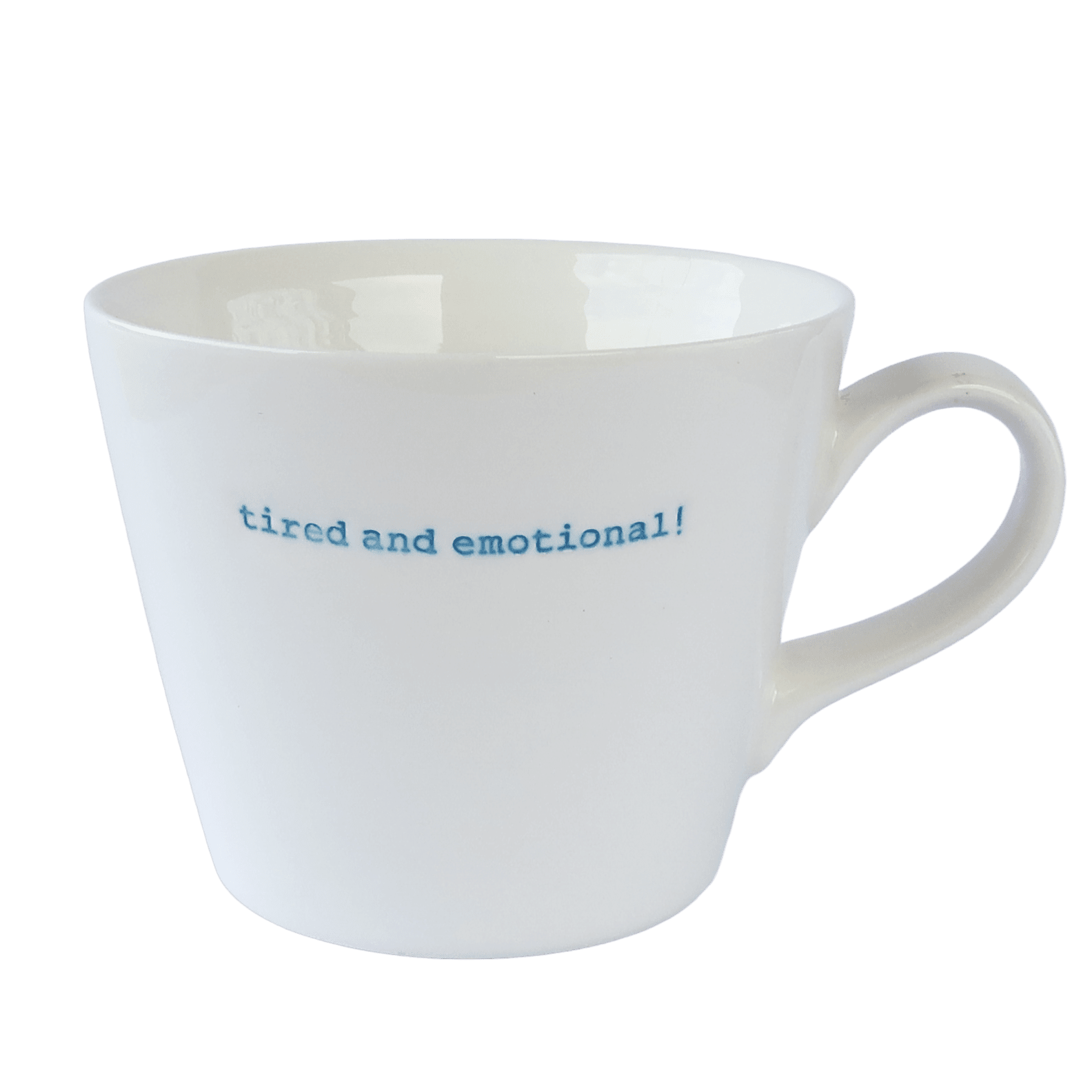 Expressive Mugs Tired and Emotional 350ml Porcelain Mug