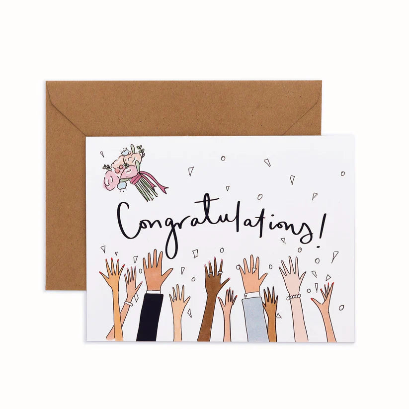 Toss The Bouquet Card
