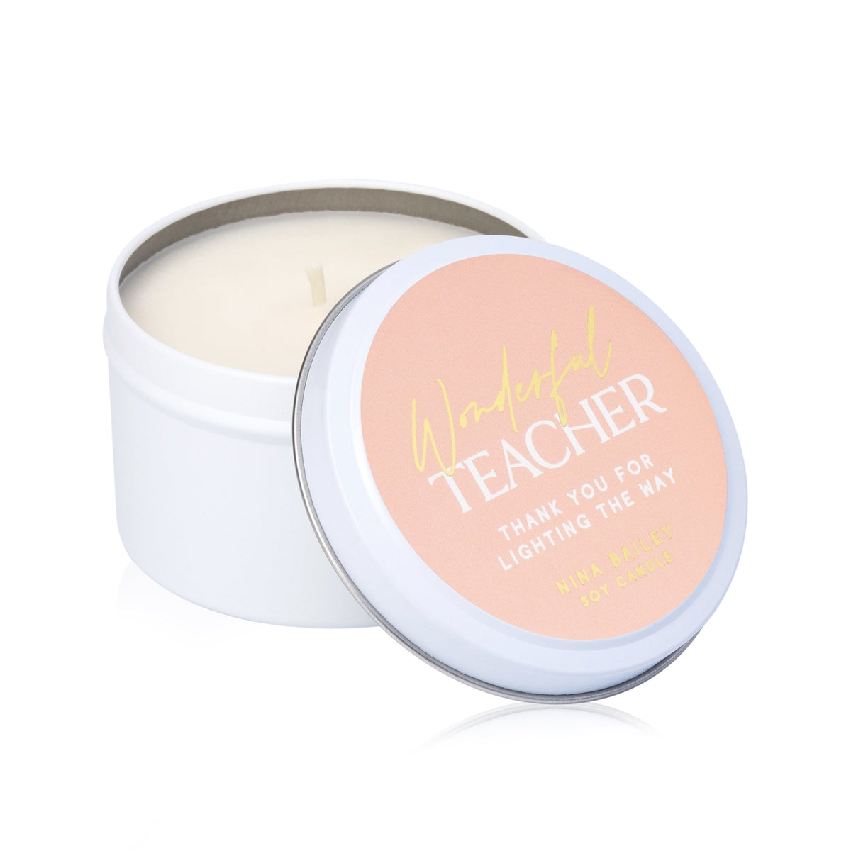 Wonderful Teacher - Soy Candle/ Lychee Peony