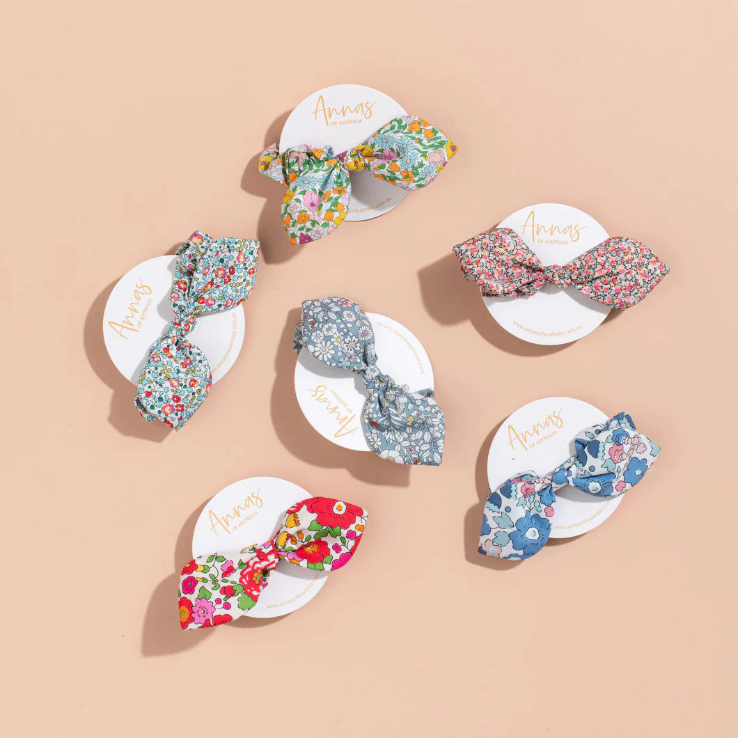 Bow Scrunchy - Liberty Print