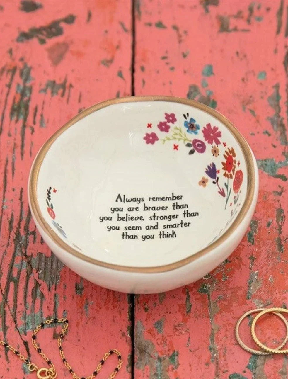 Giving Trinket Bowl You Are Braver