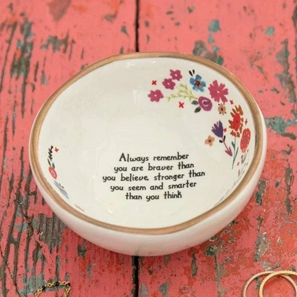Giving Trinket Bowl You Are Braver