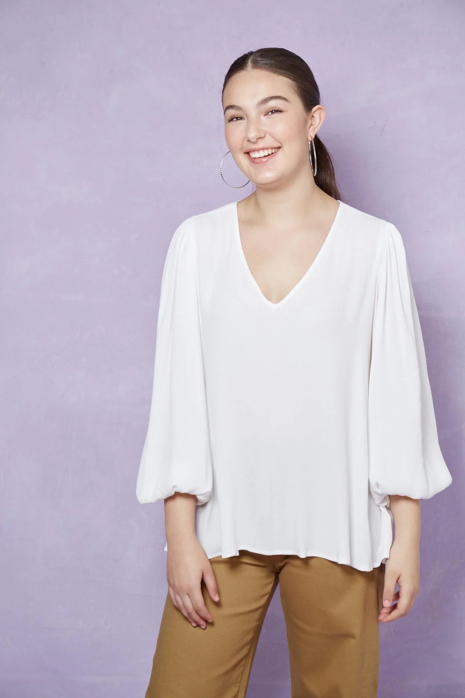 Coppola Blouse - Dove