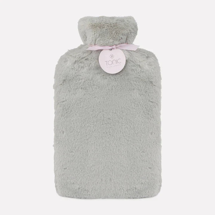 Deluxe Hot Water Bottle smokey Grey