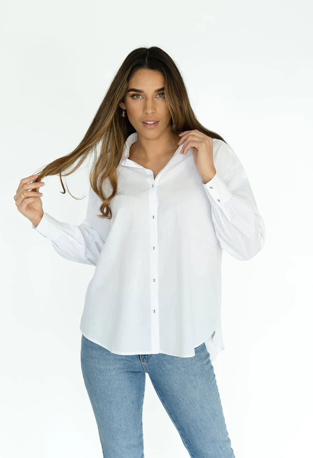 STEPHANIE SHIRT - White