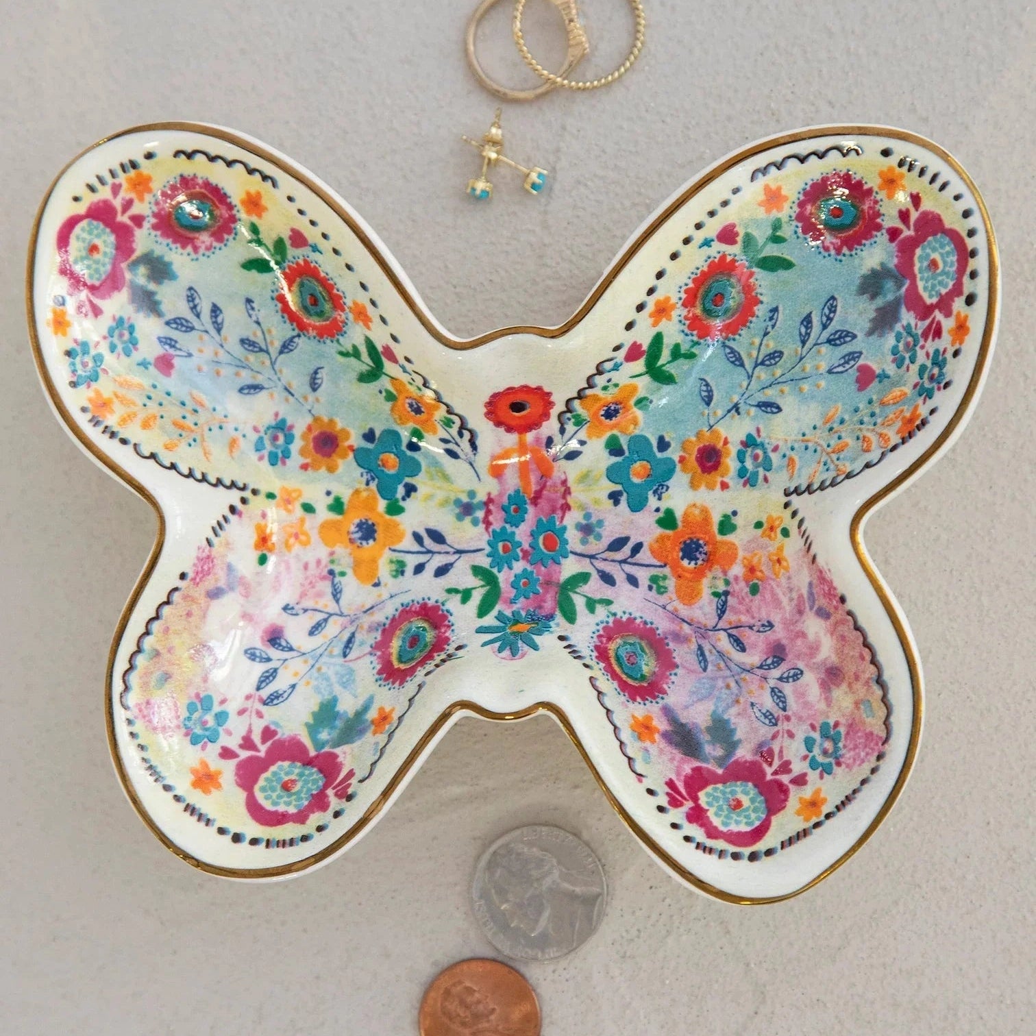Trinket Bowl Butterfly