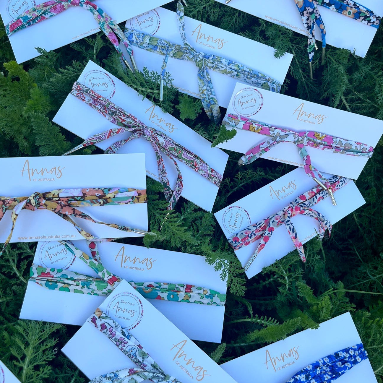 Liberty Print Shoelaces - Anna's of Australia