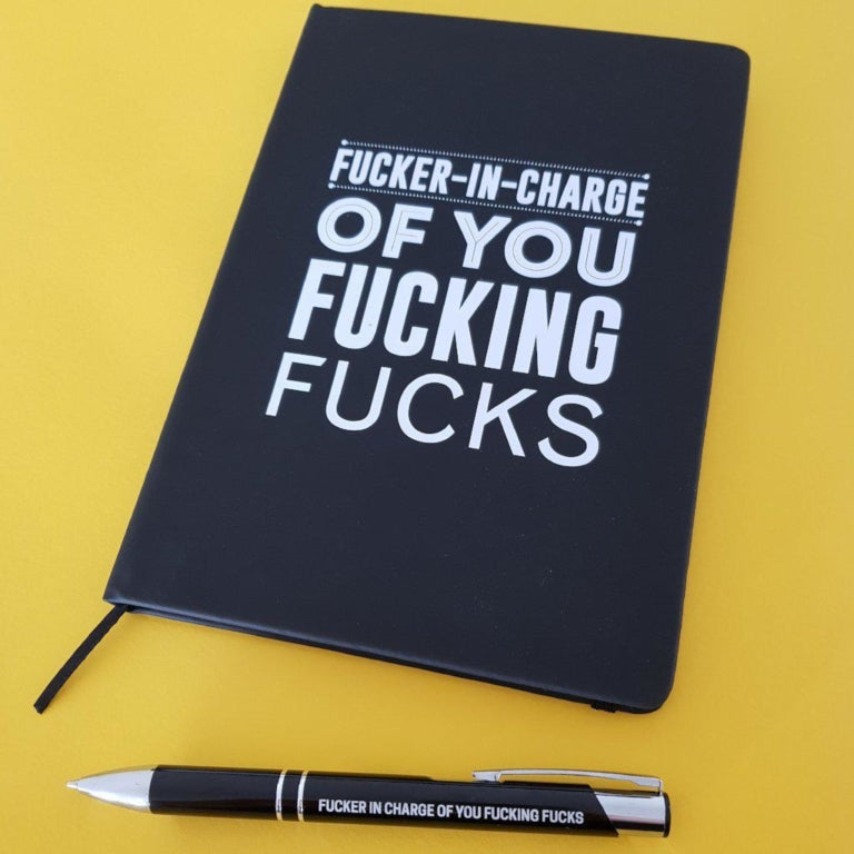 Fucker in Charge Stationery Pack