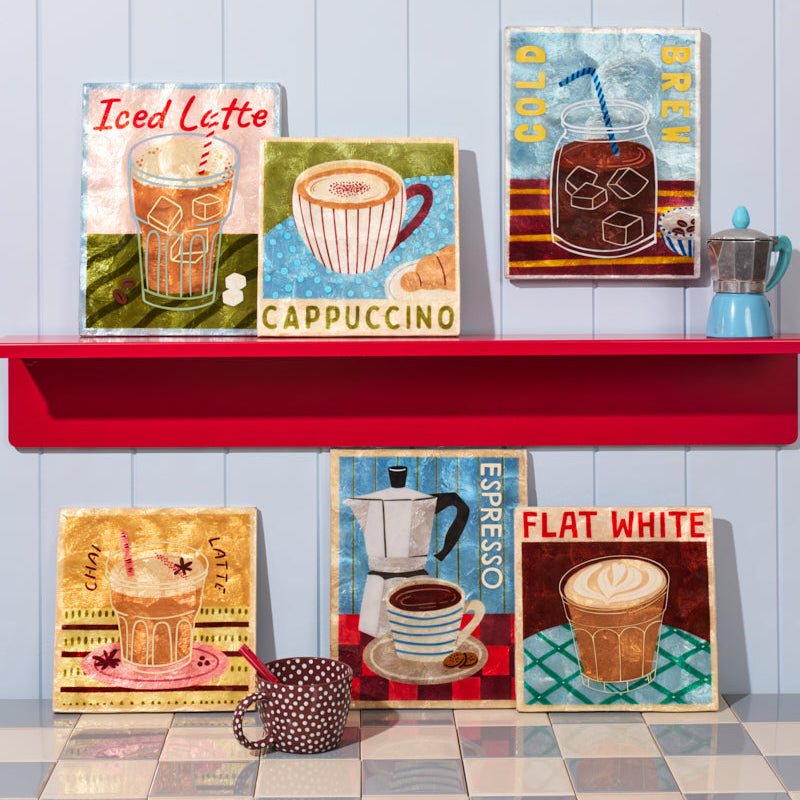 Barista Wall Art - Iced Latte