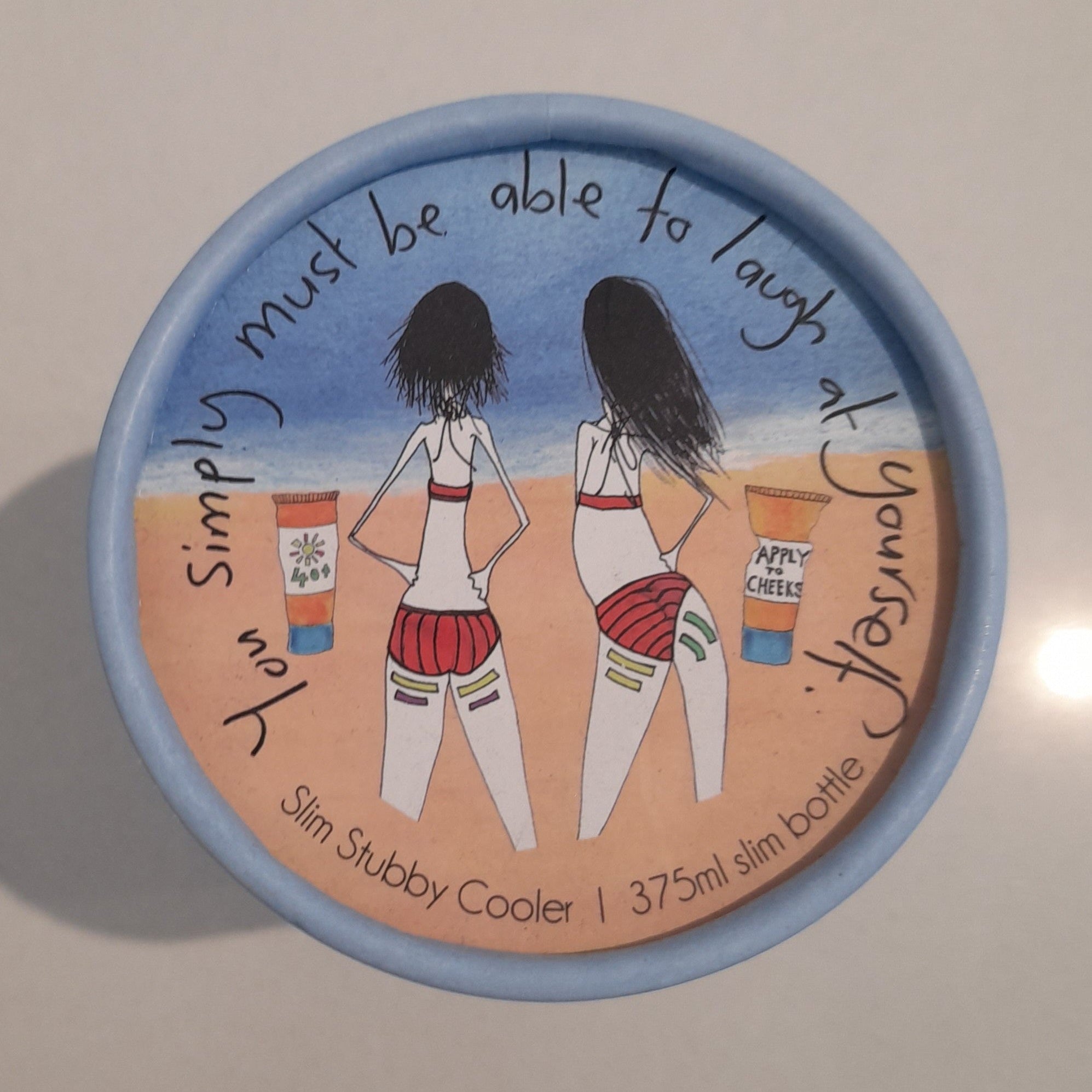 To Laugh at Yourself - Slim Stubby Cooler