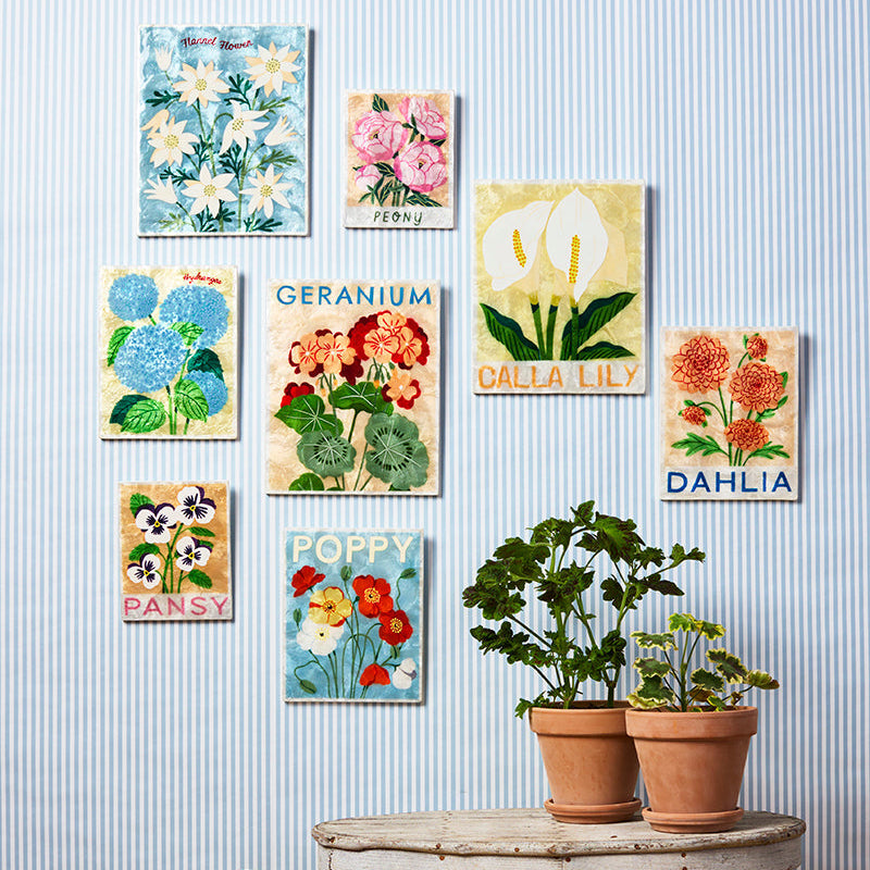 Market Wall Art - Dahlia