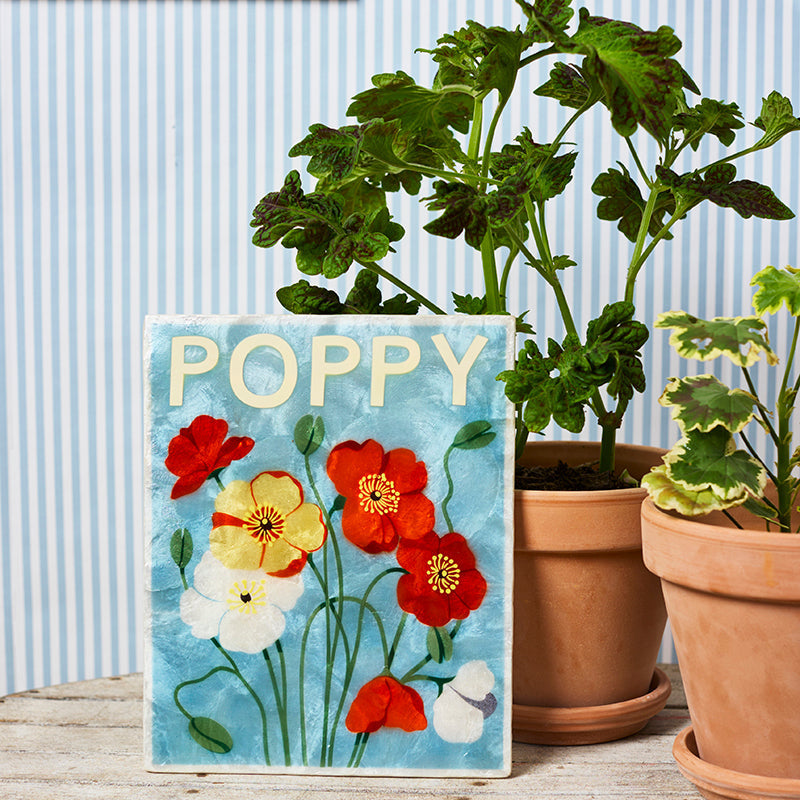 Market Wall Art - Poppy