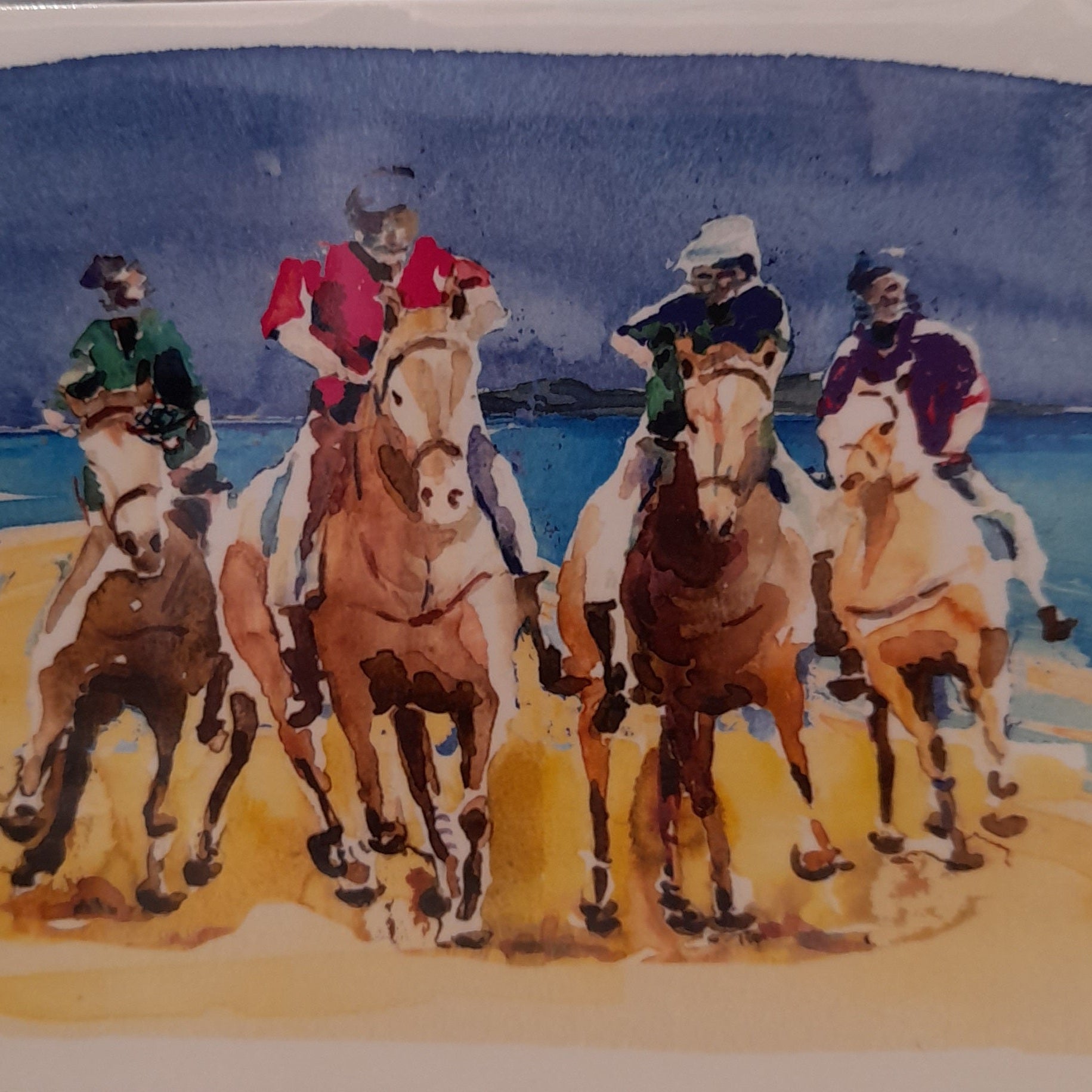 "Beach Riders" - Card