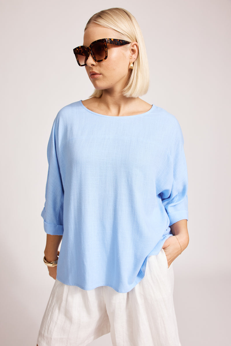 Alesia Relaxed Top - Belize - One Size