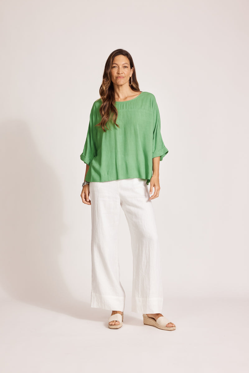 Alesia Relaxed Top -Jade - One Size