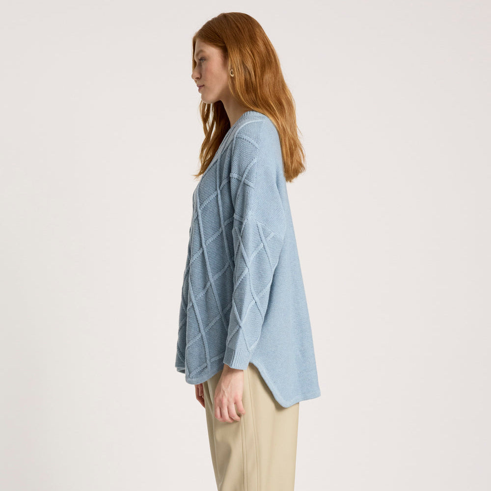 Liora Relaxed Jumper - Lake