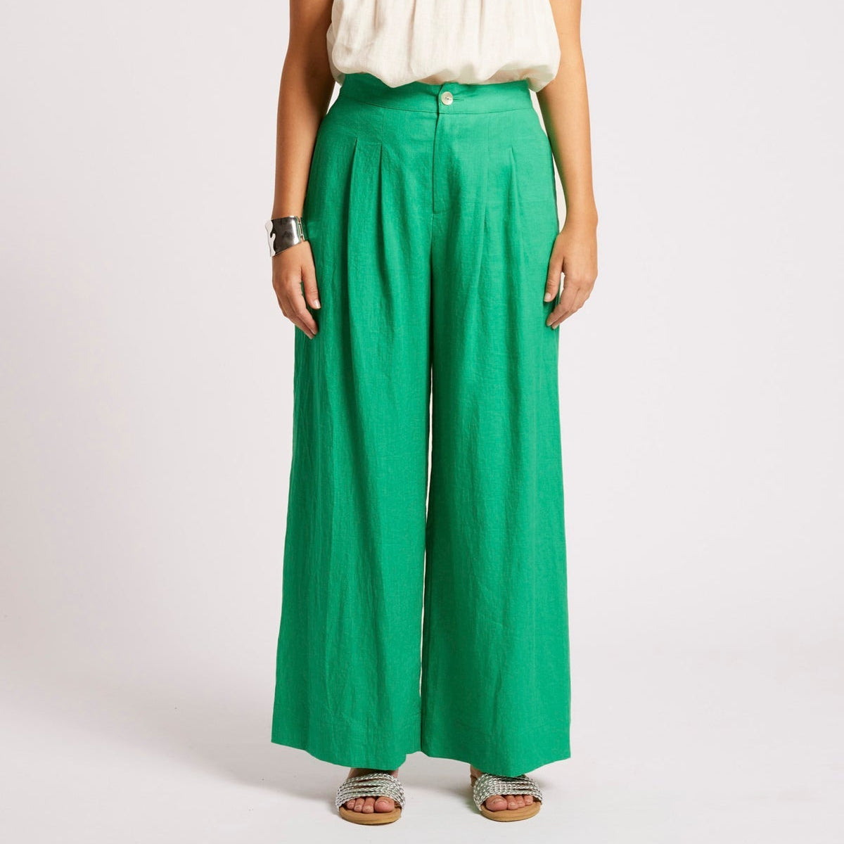 Cove Palazzo Pant - Jade