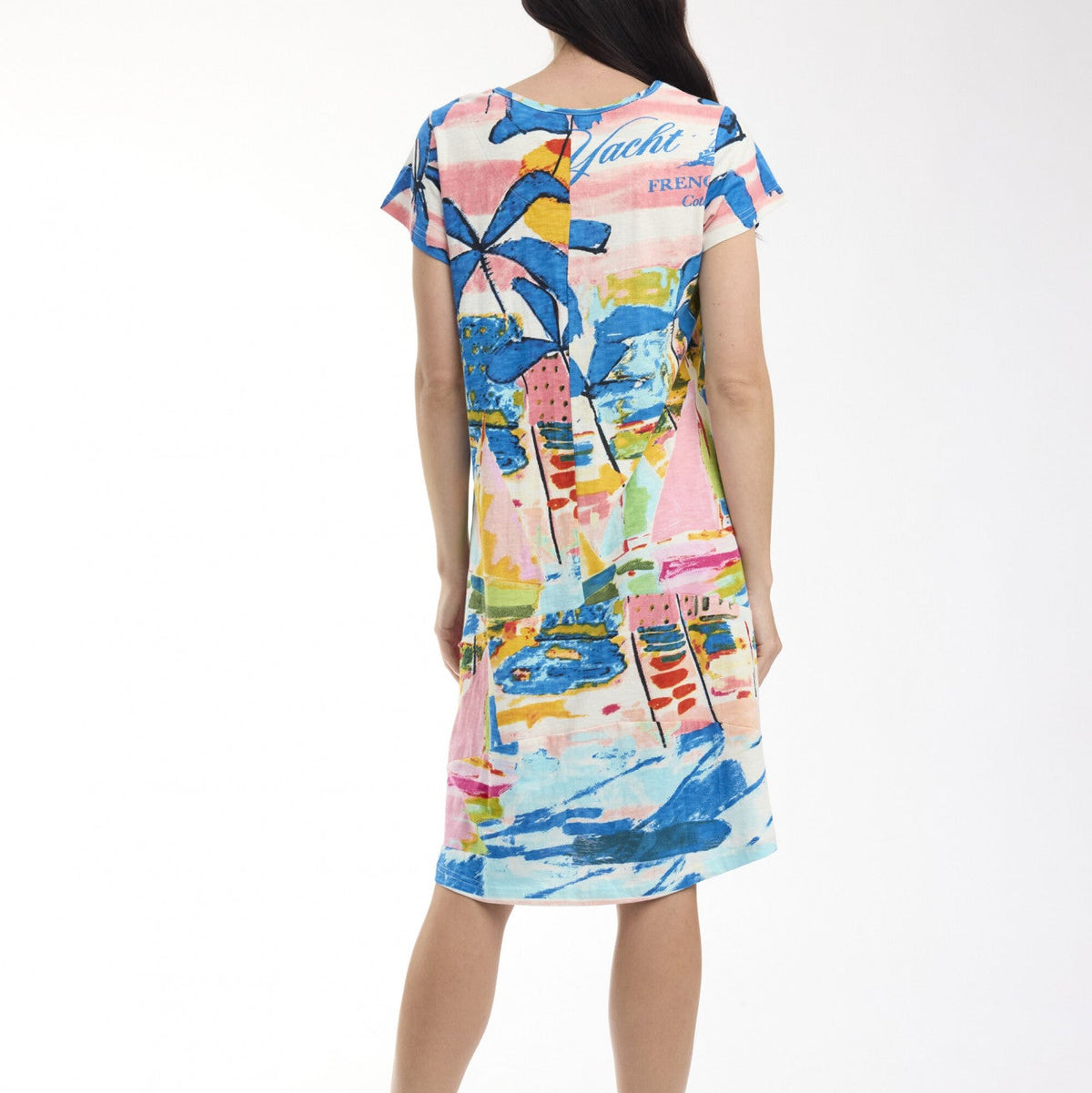 Flair Crew Shift Dress
