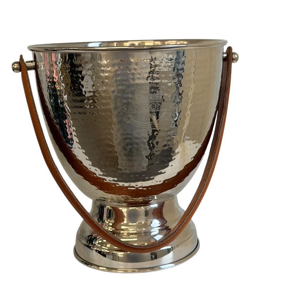 "San Ponti" Party Bucket with Leather Handle