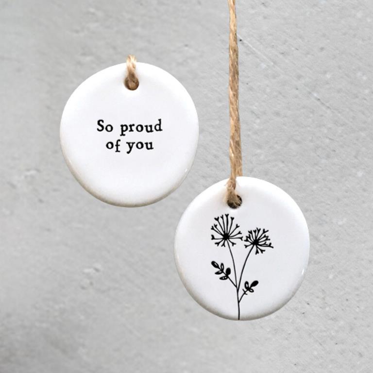 So Proud Of You Hanging Token