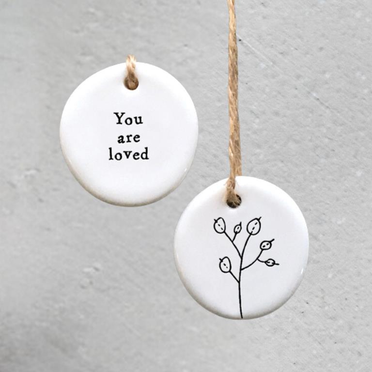 You Are Loved Hanging Token