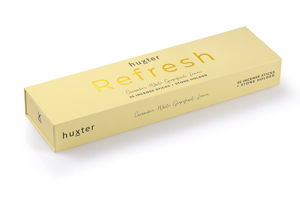 Incense Sticks 35 Pack - Pale Yellow - Refresh