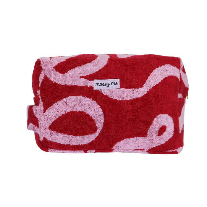 Ribbon Terry Toiletry Bag