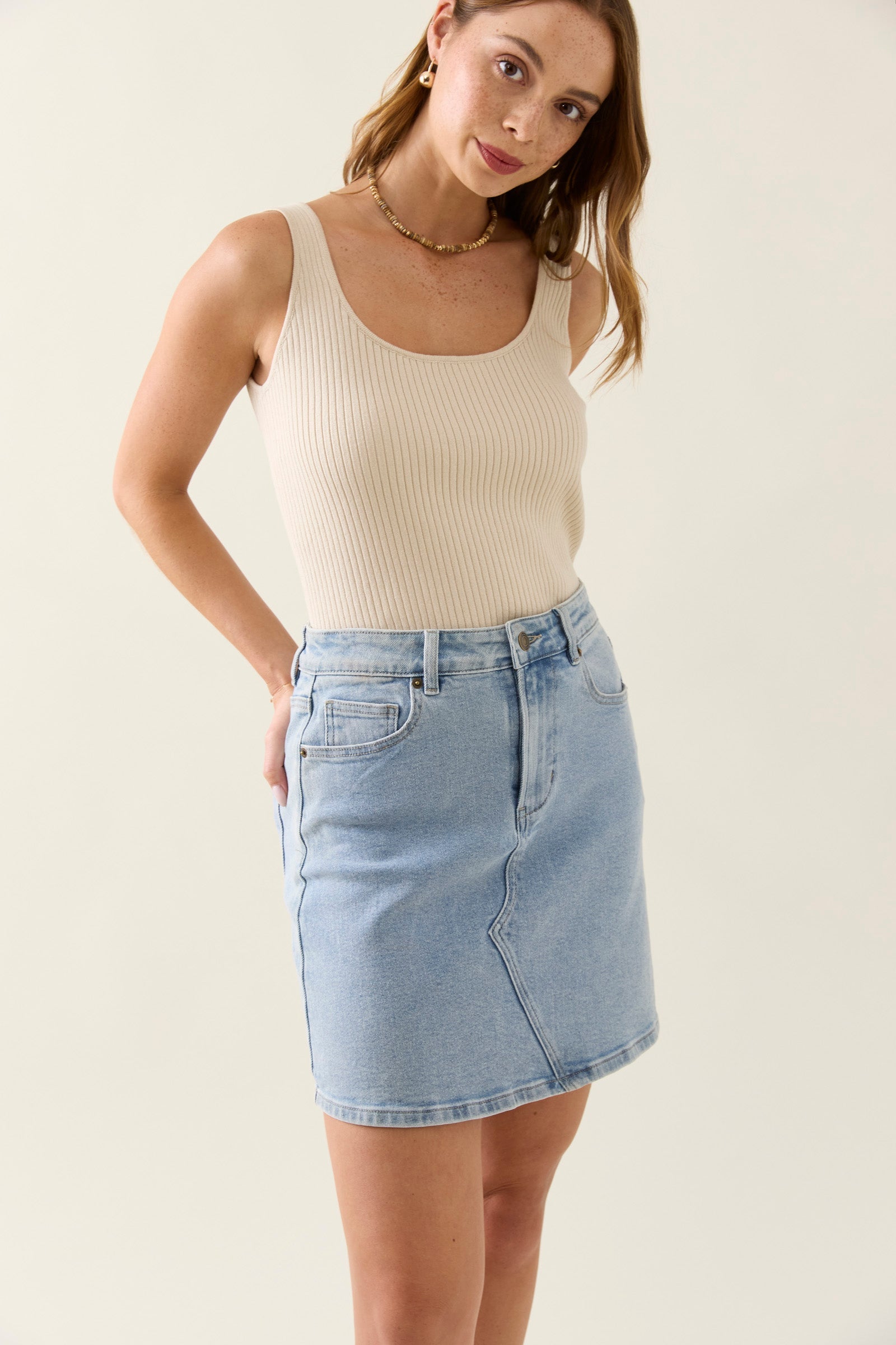 Margot Denim Skirt -
