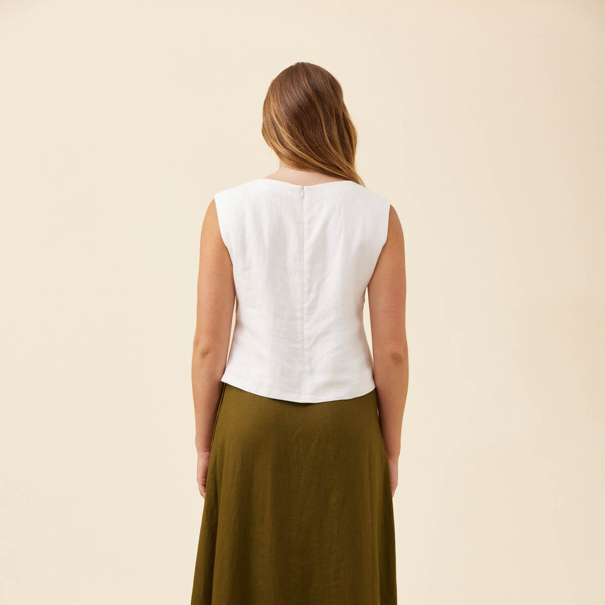 Anita Tank - White