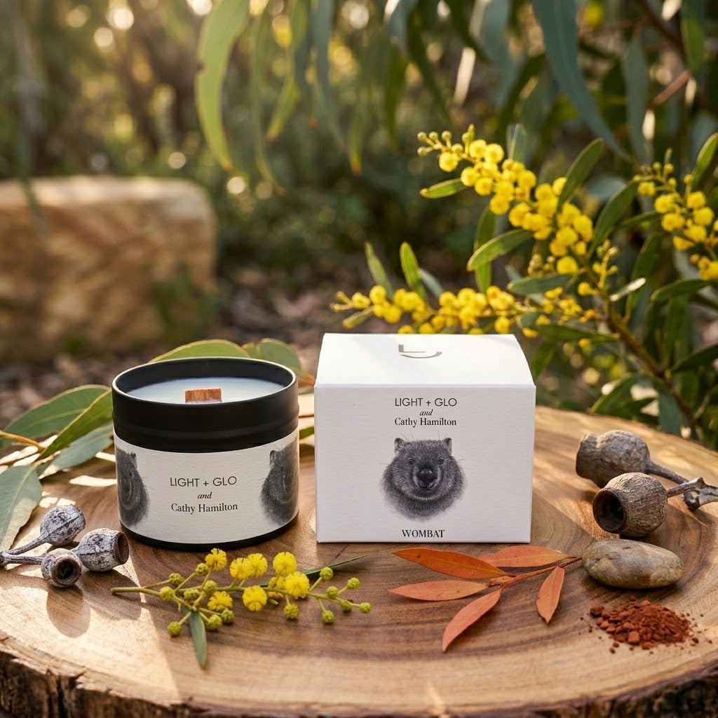 Cathy Hamilton Travel Tin Candle 115g - Wombat