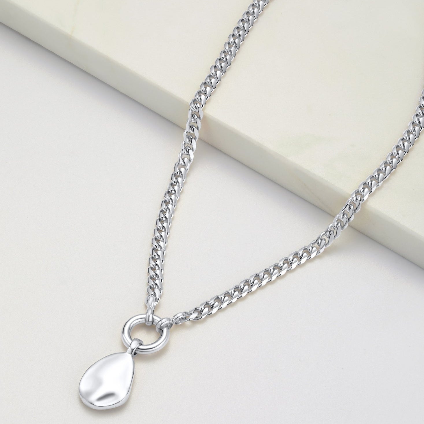 Willow Necklace - Silver