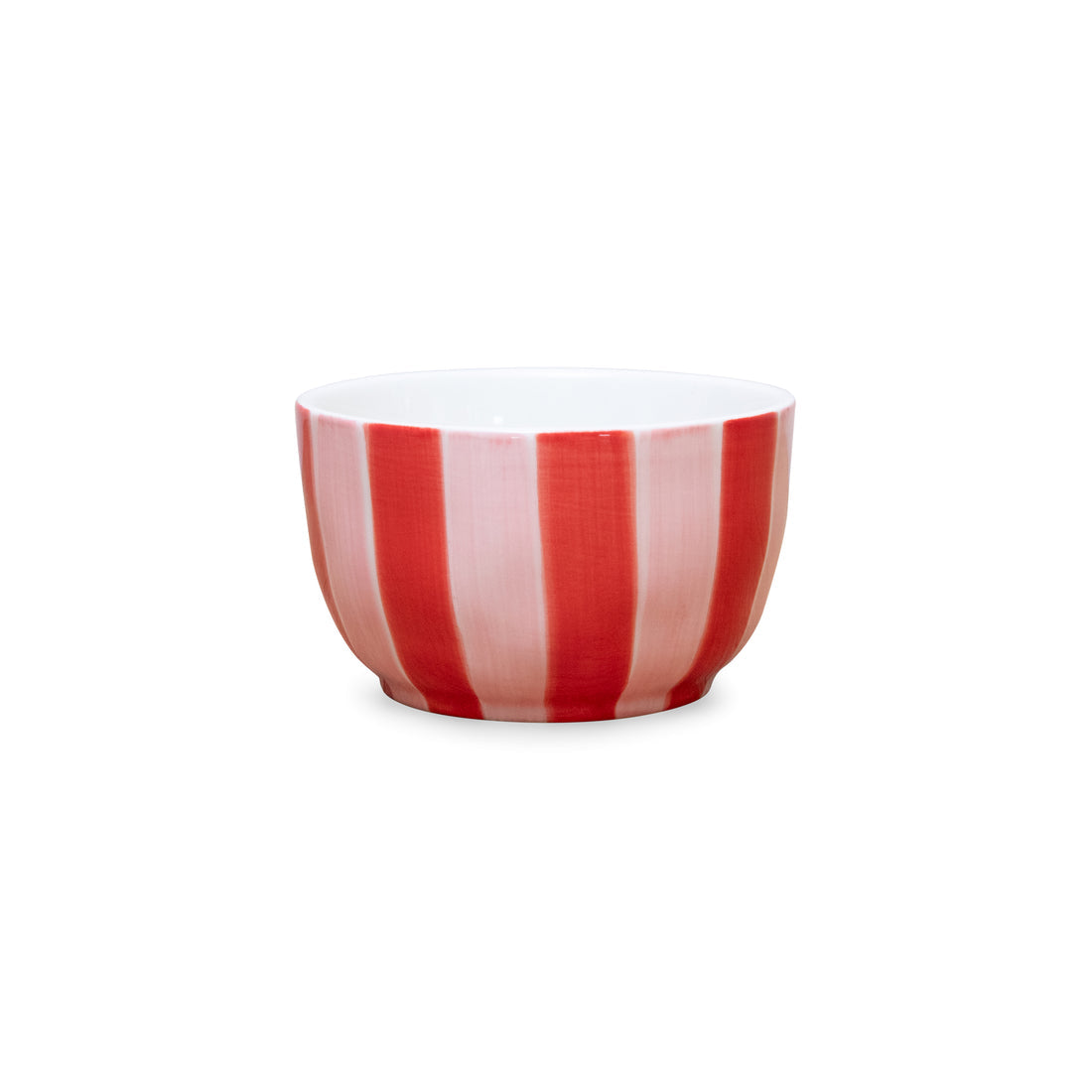 Noss & Co Small Bowl - Pink & Red Stripe