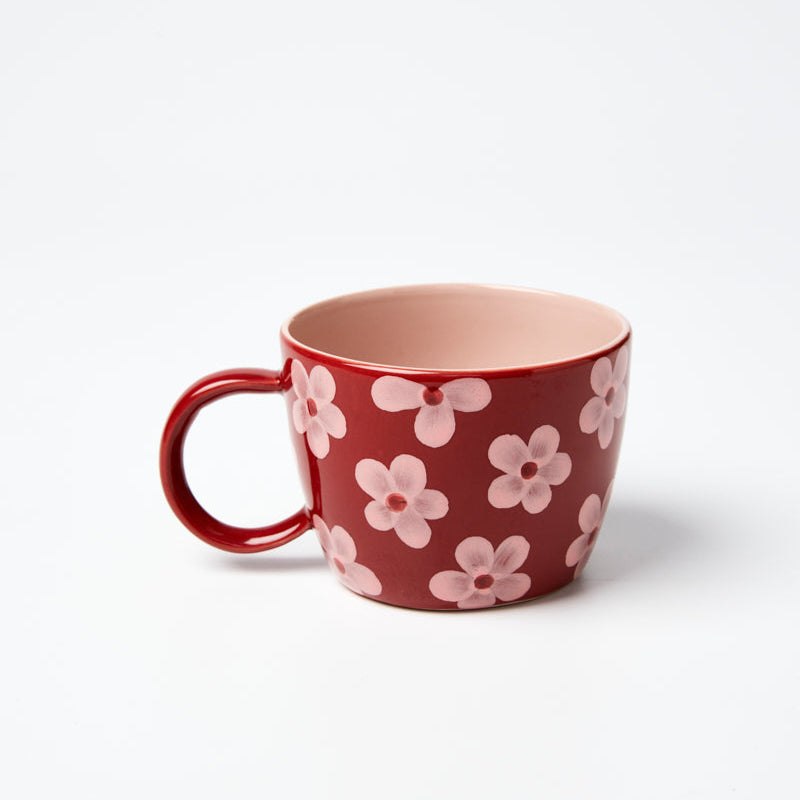 Chino Mug Daisy - Wine