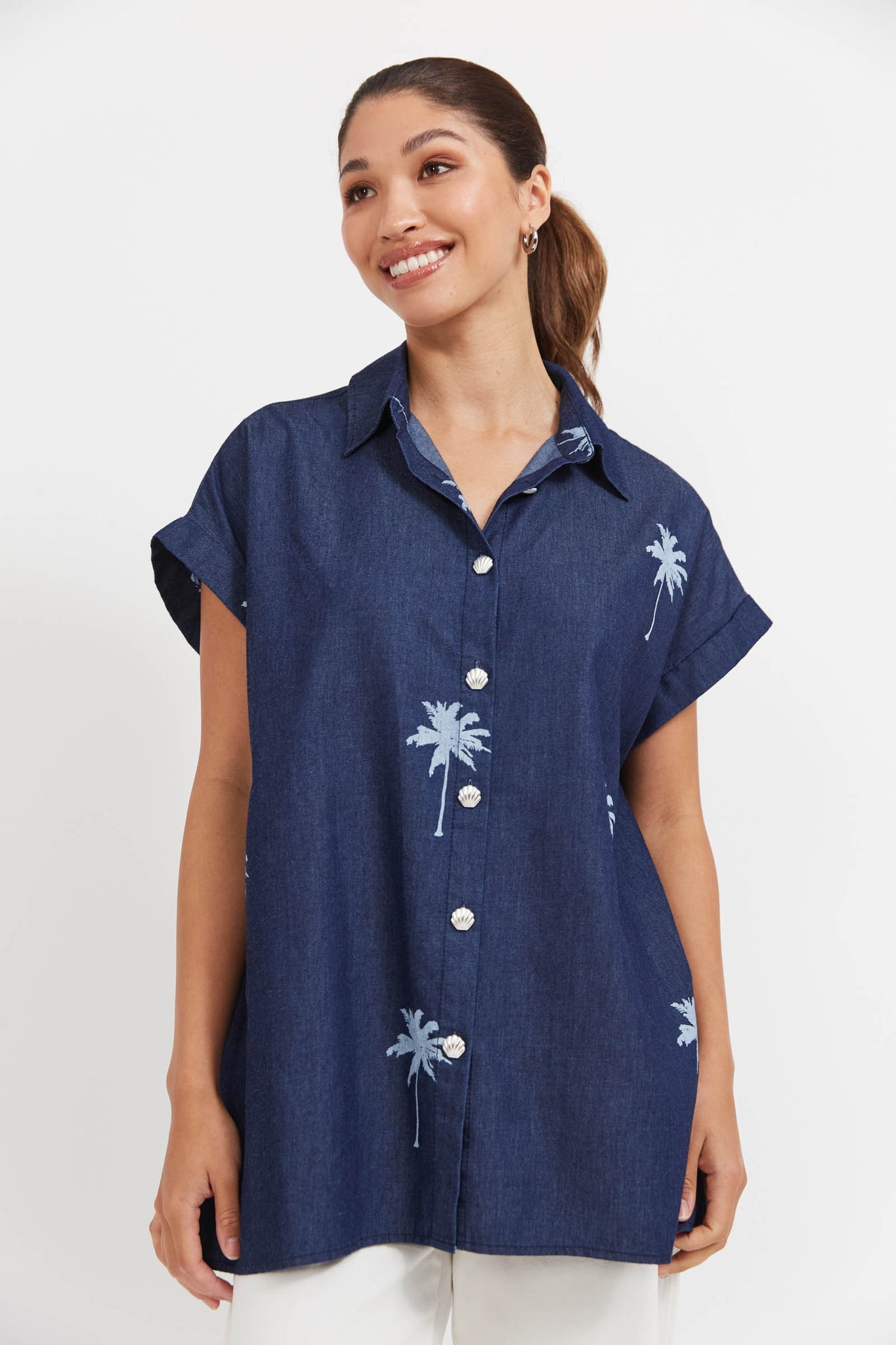 Montego Denim Shirt Indigo - Haven