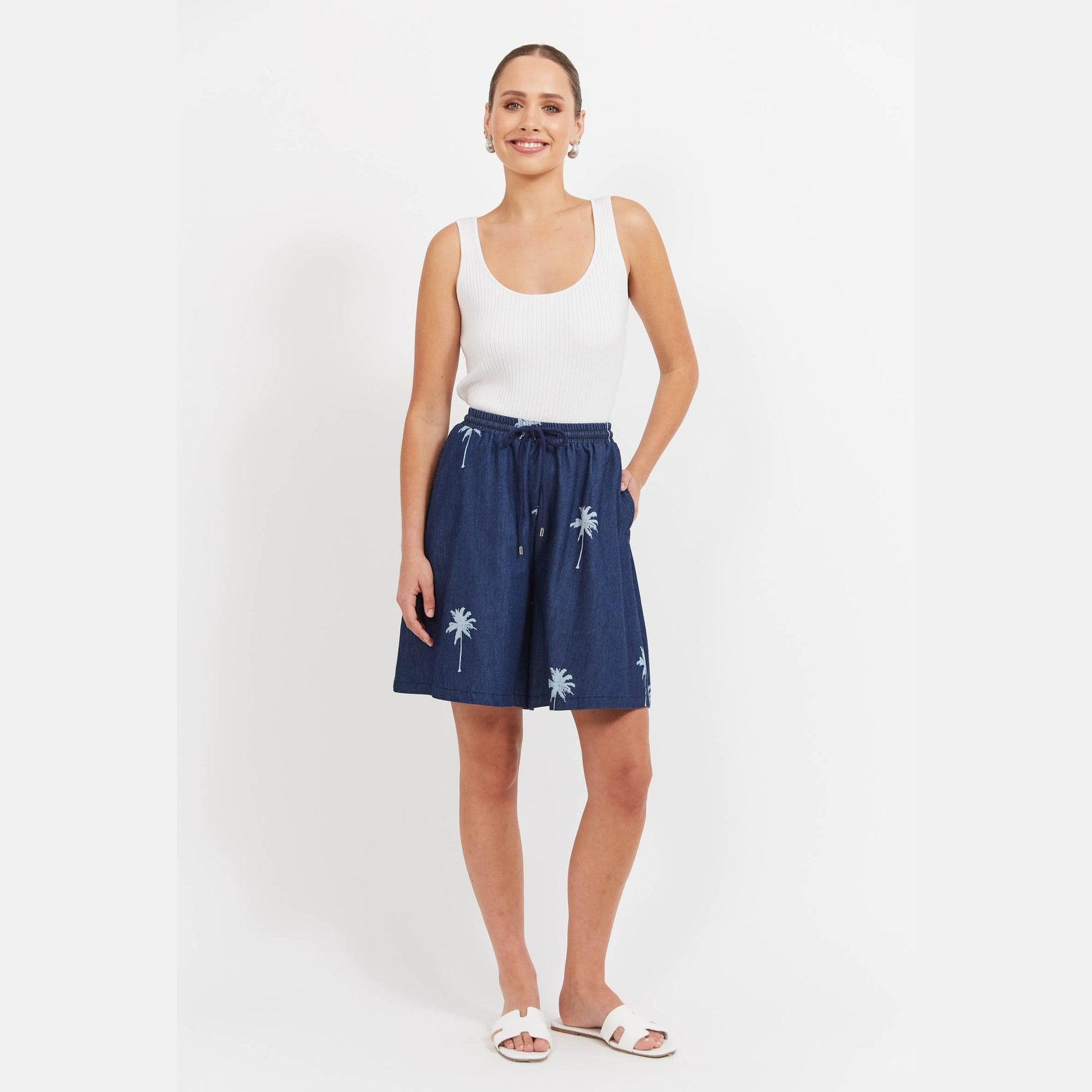 Montego Denim Short Indigo  - Haven