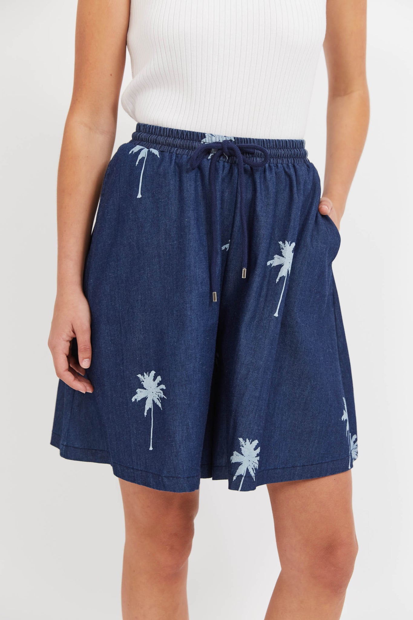 Montego Denim Short Indigo  - Haven
