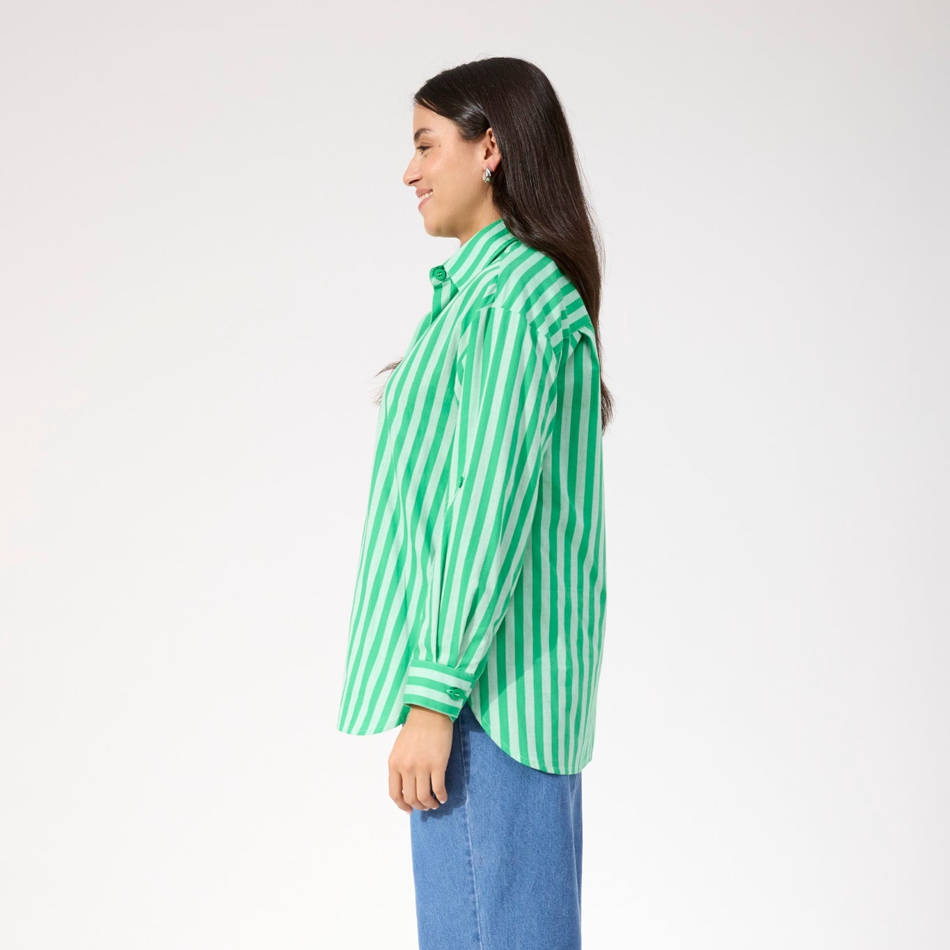 Monterosa Stripe Shirt - Green