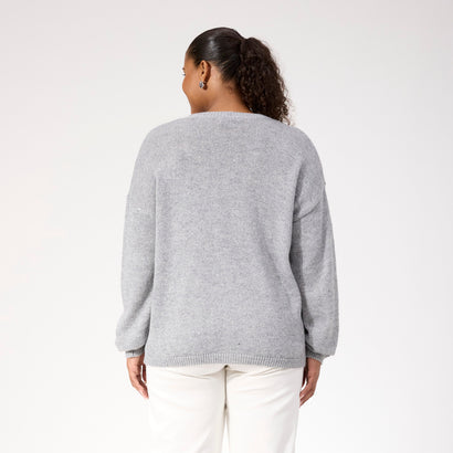 Salla Sparkle Jumper - Silver