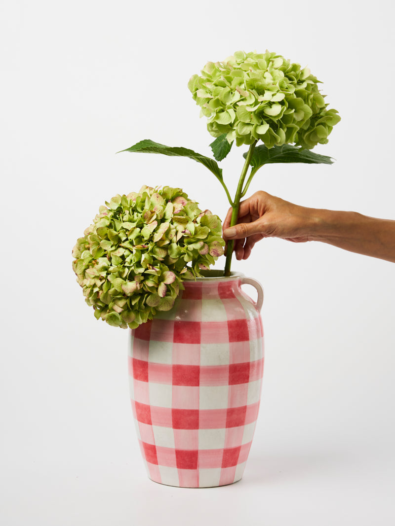 Fresca Check Vase