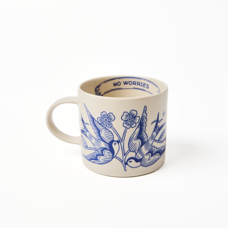 Inked Mug - No Worries
