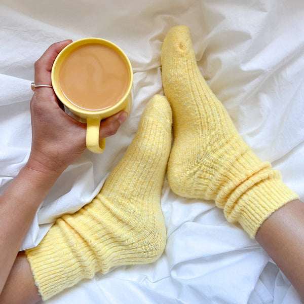The Comfiest Socks - Yellow S/M