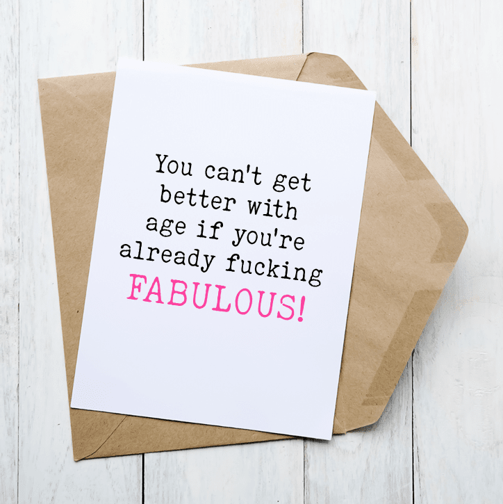 Already Fabulous - Card
