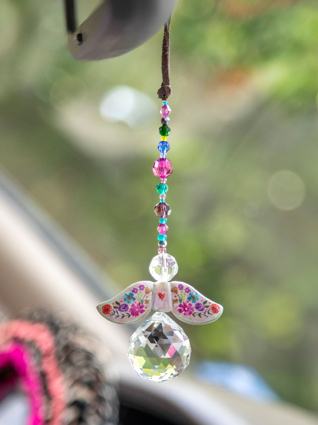 Crystal Sun Catcher - Angel